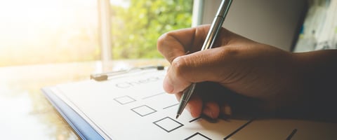 Bakgrundskontroll i form av en lista