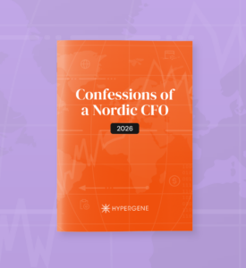 Hypergenes rapport Confessions of a Nordic CFO 2026 om ekonomifunktionen