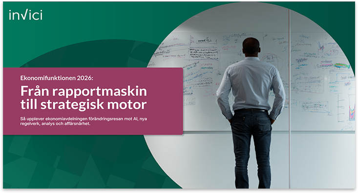 Framsida på Invicis rapport om ekonomifunktionen 2026
